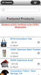 Mobile Screenshot of marketplace.gfwc.org